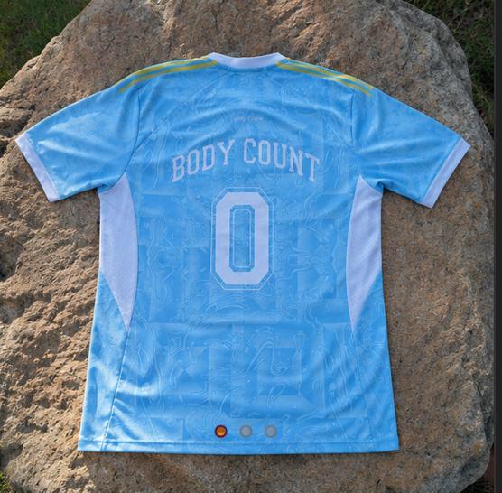 JUVENTUS BODY COUNT 0 JERSEY