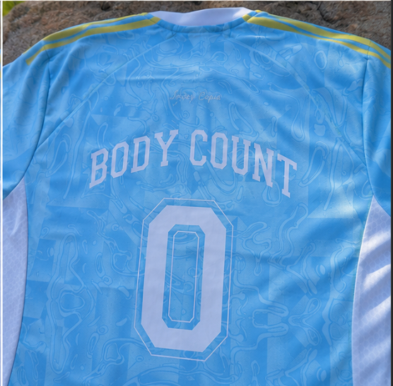 JUVENTUS BODY COUNT 0 JERSEY