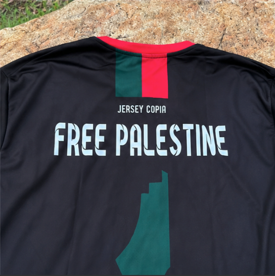 BLACK LIMITED EDITION FREE PALESTINE JERSEY