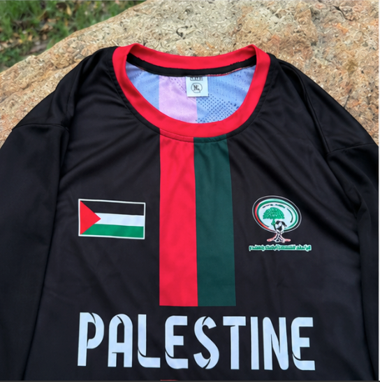 BLACK LIMITED EDITION FREE PALESTINE JERSEY