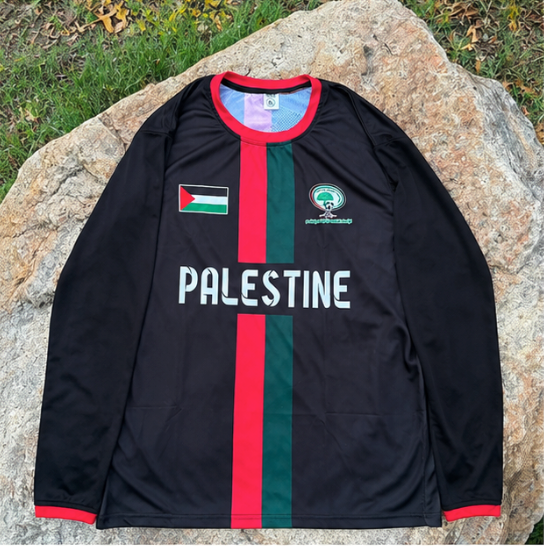 BLACK LIMITED EDITION FREE PALESTINE JERSEY